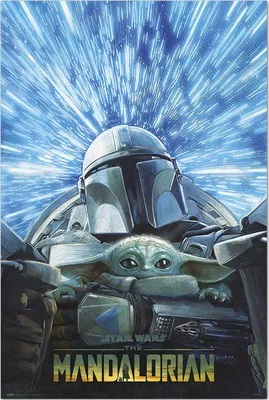 Produktbild von Star Wars - The Mandalorian - Hyperspace - Poster Plakat Größe 61x91,5cm