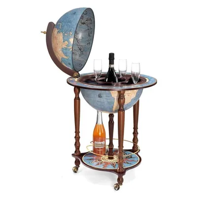 Produktbild von Zoffoli living Standglobus Da Vinci Blu Dust 40cm