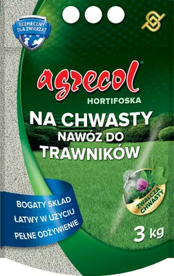 Zdjęcie produktu dla Nawóz do trawnika z chwastami Hortifoska 3 kg
