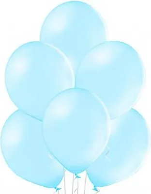 Image de ballons bleu pastel 100 pcs. Belbal B105 | GP04-003/03