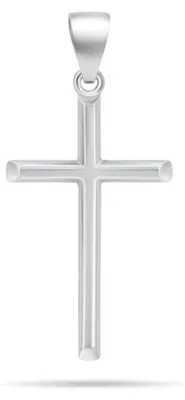 Immagine prodotto di Ciondolo a croce in argento senza tempo PT41W
