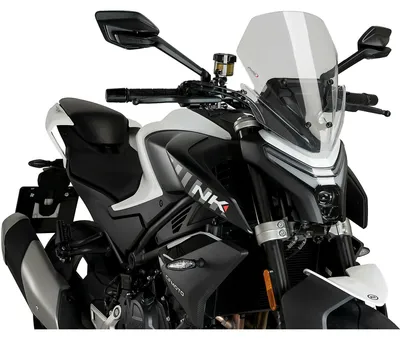 Produktbild von Windschild Puig New Generation Sport 355 x 310 mm mit ABE für Cfmoto 450NK Bj. 2023 - 2026