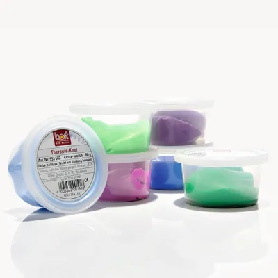 Produktbild von Bort Therapieknet Standard 440g dunkelblau = mittel
