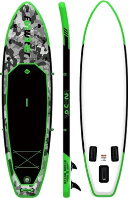 Produktbild von Aufblasbares Paddleboard, hohe Kapazität, langlebige Konstruktion, 330*84*15cm mit Sitzen
