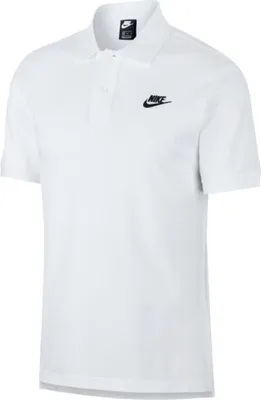 Zdjęcie produktu dla Nike M Nsw Ce Polo Matchup Pq Biały/Czarny L
