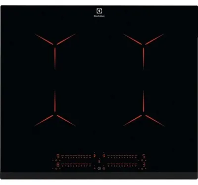 Obrázok produktu pre Electrolux EIP6446 varná doska čierna Vstavaná indukčná doska 59 cm Zónová indukčná doska 4 zóny