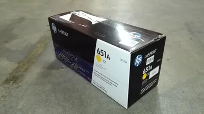Produktbild von HP 651A Gelb Original LaserJet Tonerkartusche, 16000 Seiten, Gelb, 1 Stück(e)