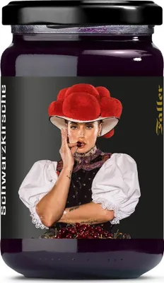Obrázok produktu pre Motive Black Cherry Džem z Badenu: Domáce potešenie, 60% ovocie, 330g