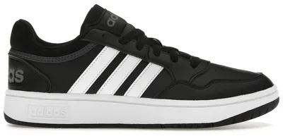Produktbild von adidas Hoops 3.0 Low Black White Stripes - EU 40 2/3