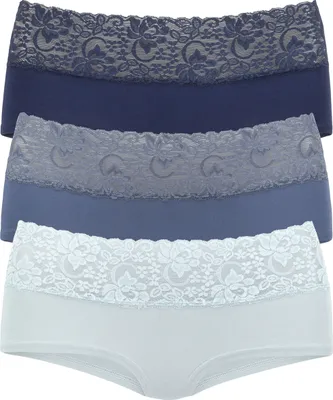 Produktbild von VIVANCE Panty eisblau, rauchblau, navy Größe 36/38