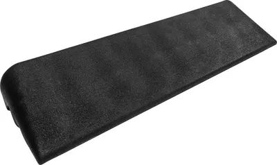 Produktbild von Gummirampe für Bordsteinkanten 100x25x11 cm Schwarz