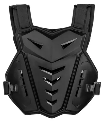 Produktbild von INF Offroad-Motorrad Schutzweste – PP stoßfeste Schale, atmungsaktive Polsterung, Taillenverstellung 62cm-120cm