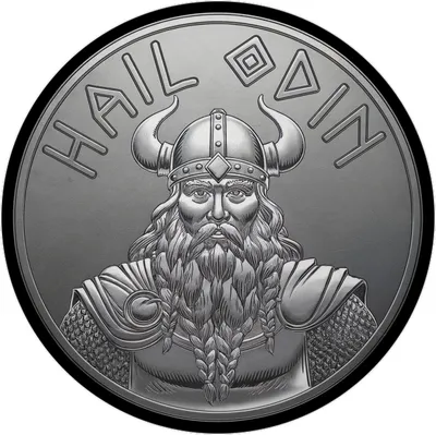 Produktbild von HAIL ODIN Magnet mit Flaschenöffner - Silbernes Amulett
