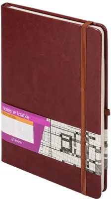 Image de Cahier A4 avec gomme Formalism check brown