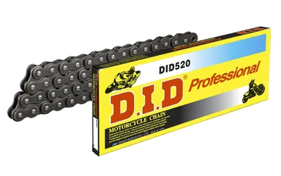 Produktbild von Did 520-120 Antriebskette (120 Glieder) Ohne O-Ringe (Offen + Verschluss)