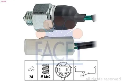 Produktbild von FACET Rückfahrschalter 7.6206 für KIA SPORTAGE (K00)