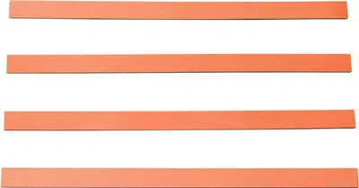 Produktbild von Magnetisches Band 250x19x2mm VE=4 Stück orange