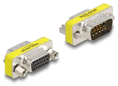 Immagine prodotto di DELOCK VGA Adapter D-Sub15 -> D-Sub15 St/Bu
