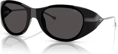 Produktbild von Diesel DL 3003 GLOSSY BLACK/DARK GREY 57/16/115 Uni Sonnenbrillen