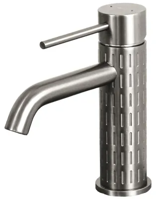 Image de Architek mitigeur lavabo bas façon inox brossé Essebagno