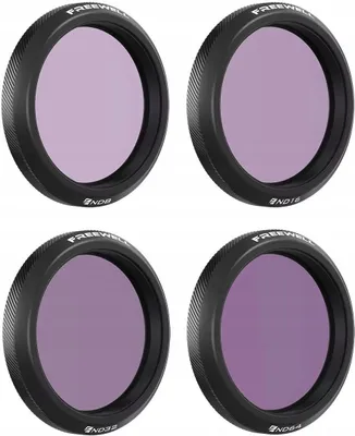Zdjęcie produktu dla Freewell set of 4 ND filters for DJI Osmo Action 5 Pro