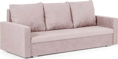 Produktbild von 3-Sitzer-Sofa mit Schlaffunktion DELTA - Rosa