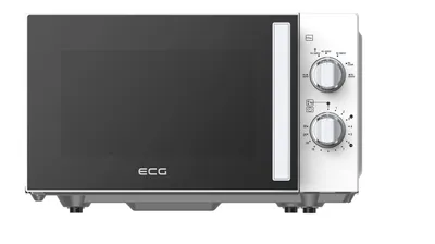 Produktbild von ECG MTM 2082 FW, Arbeitsplatte, Solo-Mikrowelle, 20 l, 800 W, Drehregler, Weiß