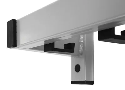 Produktbild von Wandgarderobe mit 10 Haken | Grau