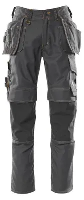 Obrázok produktu pre MASCOT 06231-010-09, Nohavice, Akékoľvek pohlavie, Čierna, Bavlna, Polyester, 310 g/m², Nepoužívať bielidlo