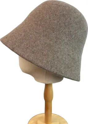 Produktbild von Verstellbarer Fischerhut aus Wolle, warmer Winterhut für Damen, lässiger Bucket Hat mit breiter Krempe, vielseitiges Accessoire