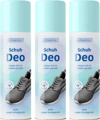 Produktbild von 3 St. x 200 ml Vitawohl Schuh Deo Deodorant Spray