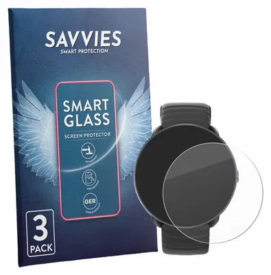 Produktbild von 3x Savvies Schutzglas Folie für Parsonver PSSW9 9H Panzer Schutzfolie Glas Displayschutz klar transparent