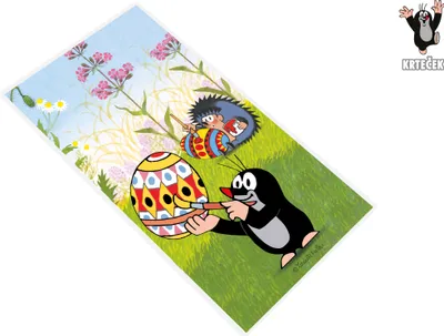 Produktbild von Beutel Krteček Ostern 21x40 cm