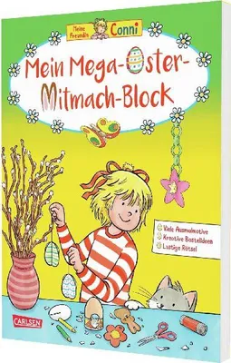 Produktbild von Conni Gelbe Reihe (Beschäftigungsbuch): Mein Mega-Oster-Mitmach-Block