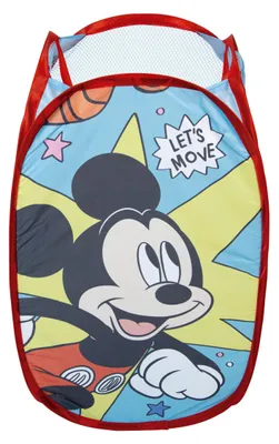 Produktbild von Aufbewahrungskorb Mickey Mouse - Disney Pop-Up Korb für Kinder Spielzeugnetz