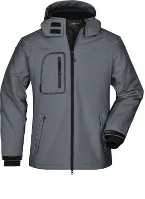 Produktbild von Modische Winter Softshelljacke carbon, Gr. XXL