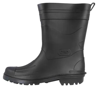 Produktbild von Bockstiegel Gummistiefel in Übergrößen Schwarz Dirk - Schwarz/Schwarz große Herrenschuhe