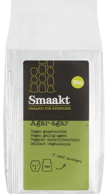 Image de Smaakt Agar-Agar 35g - Gélifiant vegan, alternative à la gélatine végétale, sans gluten, 100% naturel