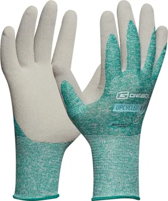 Produktbild von GEBOL Handschuh Upcycled Strong Hellgrün 740000_06 Gr.6