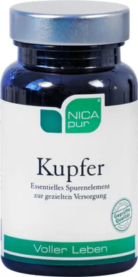 Produktbild von NICApur Kupfer Kapseln, 60 St. Kapseln