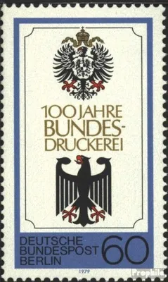 Produktbild von Briefmarken Berlin (West) 1979 Mi 598 (kompl.Ausg.) FDC Bundesdruckerei