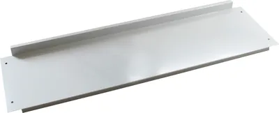 Produktbild von Ablageboden für Werkbank Rhino| BxT 175x35cm | Mit Sicherheitsabkantungen | Lichtgrau