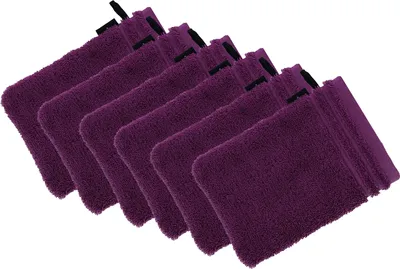 Produktbild von 6er Pack Waschhandschuh Calypso feeling von der Marke Vossen 22 x 16 cm