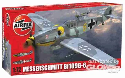 Produktbild von Airfix Messerschmitt Bf109G-6 1:72, A02029A