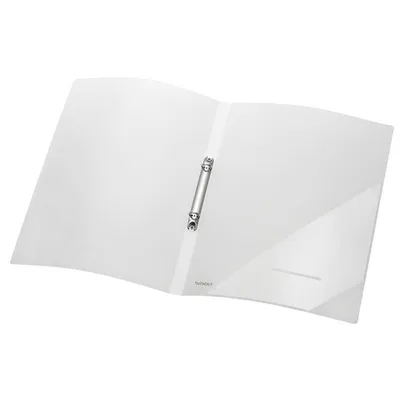 Produktbild von FolderSys Ringbuch PP A4 2-O-Ringe, 16mm farblos transluzent