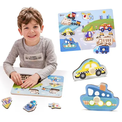 Produktbild von Classic World Puzzle mit Verkehrsnadeln