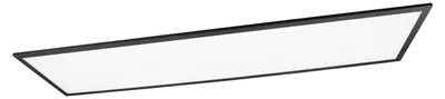 Immagine prodotto di Plafoniera LED rettangolare GAMMA nera 33 W, tonalità di bianco 4200 lm, metallo, dimensioni: 5 x 119,5 x 29,5 cm, IP20, RL