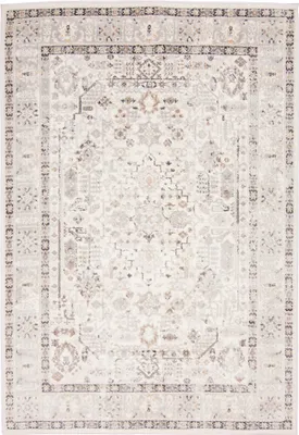 Produktbild von Mazovia Teppich Beige Orientalisch Vintage - Wohnzimmer, Schlafzimmer, Esszimmer, Büro - Kurzflor - Rechteckig - Traditioneller Klassisch - 160x220 cm