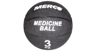 Immagine prodotto di Palla medica in gomma nera Merco peso 3 kg
