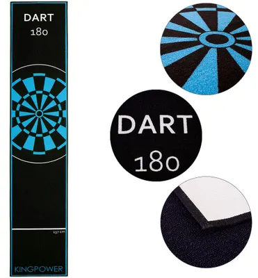 Image de Kingpower Dart Tapis de Fléchettes Tournoi Fléchettes Paillet de Fléchettes 290x60 cm